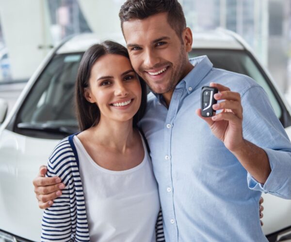 A car buyer with their new vehicle - mortgage broker Australia with Ezy Loans Australia