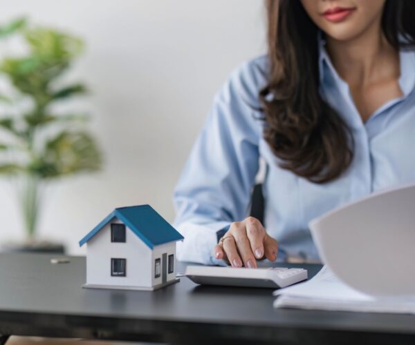 A self employed business owner reviewing finances - mortgage broker Australia with Ezy Loans Australia